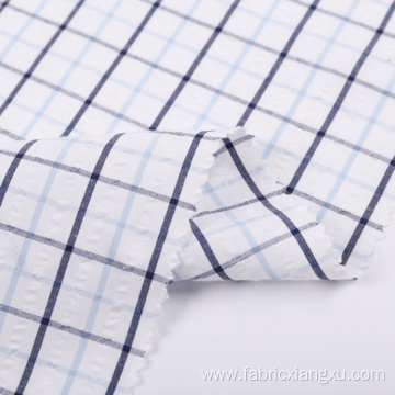 Woven polyester jersey fabric for summer shirting